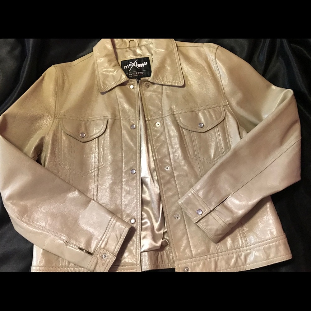 Leather jacket